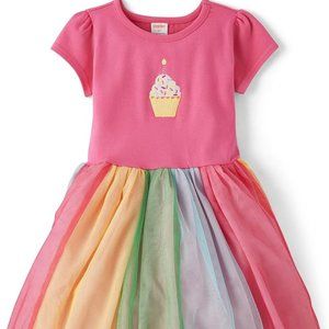 Gymboree Girl's Embroidered Short Sleeve Dress Size 10